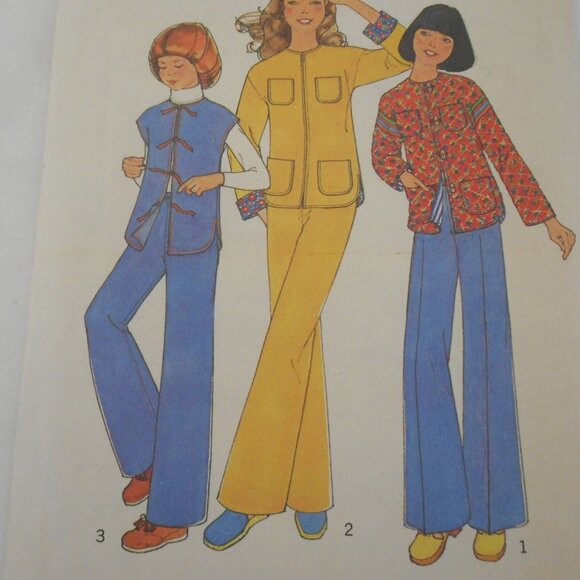 Vintage 1970s Girls Simplicity pattern 7281 - Picture 2 of 3